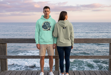 Mint and Dusty Sage, front-and-back editorial