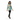 Mixed-race woman walking