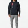 Navy ALPPEER Hoodie with Gray Joggers - Full Body