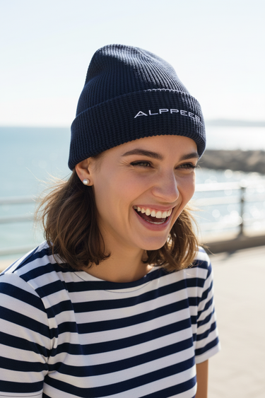 Navy Beanie Daytime