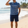 Navy Boardshorts Beach