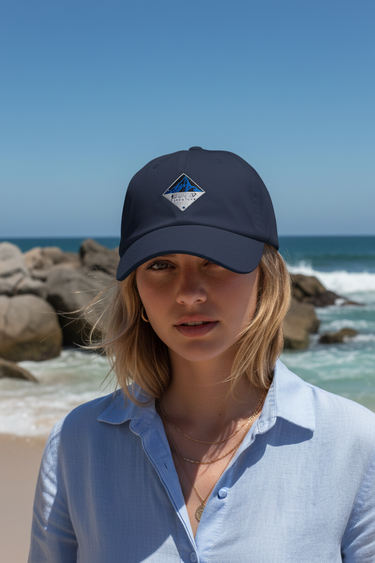 Navy Hat – Daytime Beach