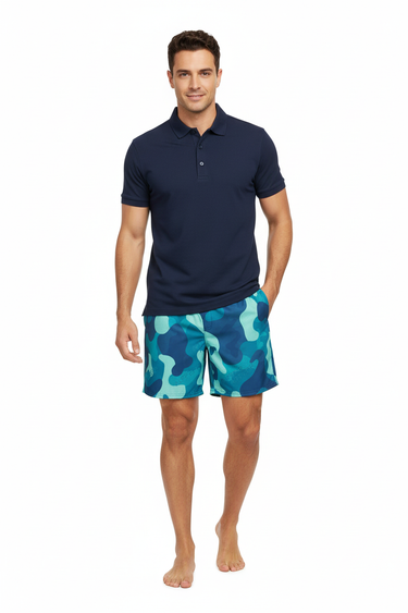 Navy Polo Look