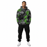 Neon Camo Hoodie Streetwear Look