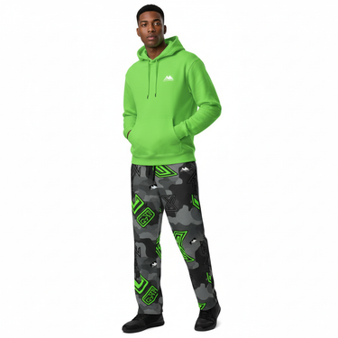 Neon Camo Joggers Neon Hoodie Male