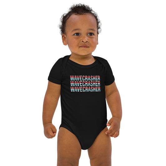 WaveCrasher Organic cotton baby bodysuit