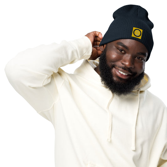 Water Culture Organic ribbed beanie