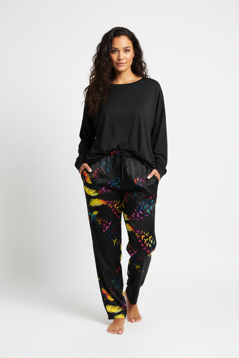 Oversized Sleep Shirt Set
