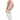 Peach Tee White Jeans Front