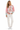 Pink floral sweatshirt front view