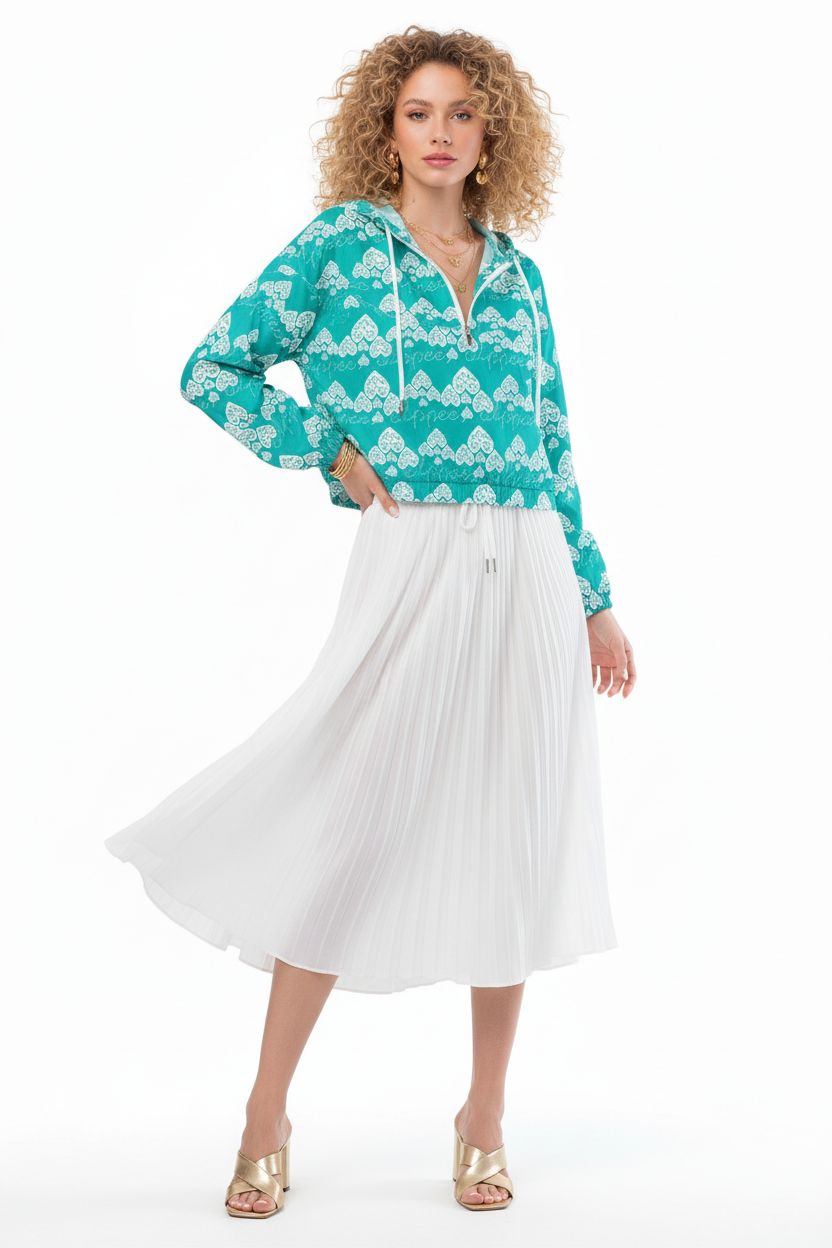Pleated Skirt Look