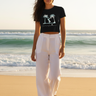 Poetic Surfer Crop Tee – Look 1