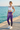 Purple leggings boardwalk editorial