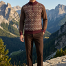 Quarter-zip sweater alpine editorial
