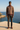 Quarter-zip sweater on a Mediterranean terrace