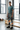 Racing joggers in a training studio