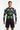 Rash guard with black boardshorts front