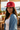 Red cap editorial look