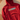Red hoodie with supplied logo