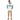 Relaxed coastal - hoodie with khaki shorts