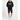 Relaxed everyday - black hoodie with navy shorts
