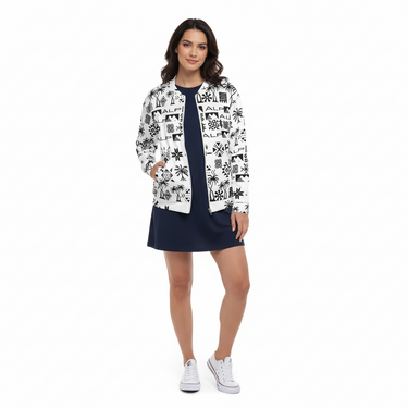 Alppeer Culture Unisex Bomber Jacket