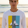 Rise Above It LS – White, Male, Front