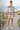 Rose-camo sweatshirt with tailored shorts