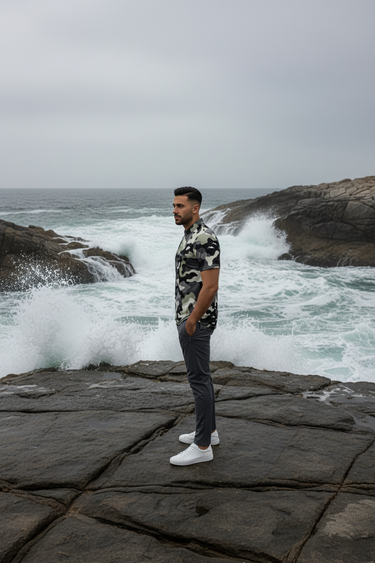 Rugged Coastal Rocks