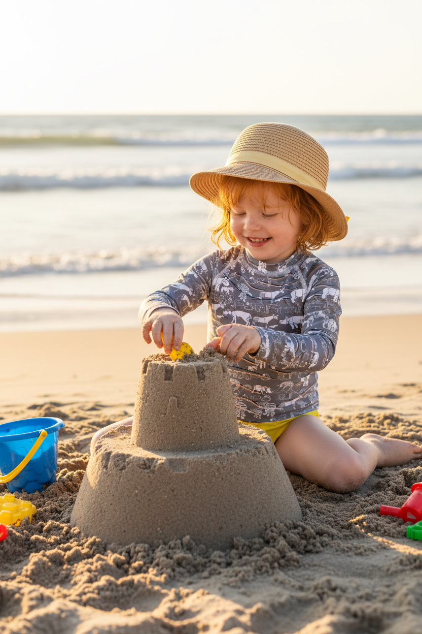 Sandcastle Look
