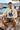 Sandshell sweatshirt with olive shorts
