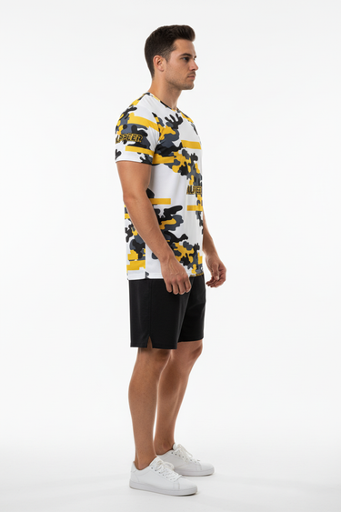 Side - T-Shirt + Boardshorts