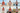 Six coastal editorial looks featuring the unisex zip-up hoodie