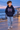 Six-year-old boy in the navy LittleChaps space hoodie