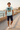 Skeleton Bonfire Tee – Ice Blue, Chino Shorts