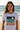 Skeleton Bonfire Tee – White Close-Up Beach