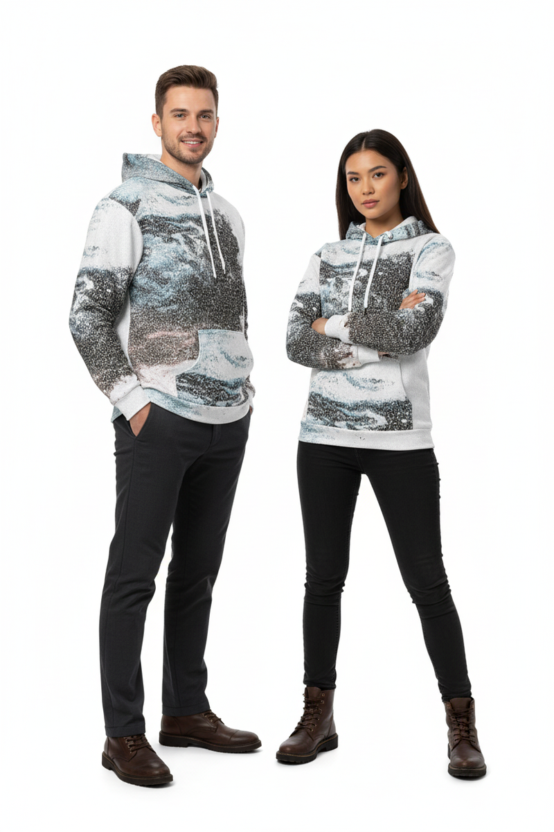 Smart casual couple