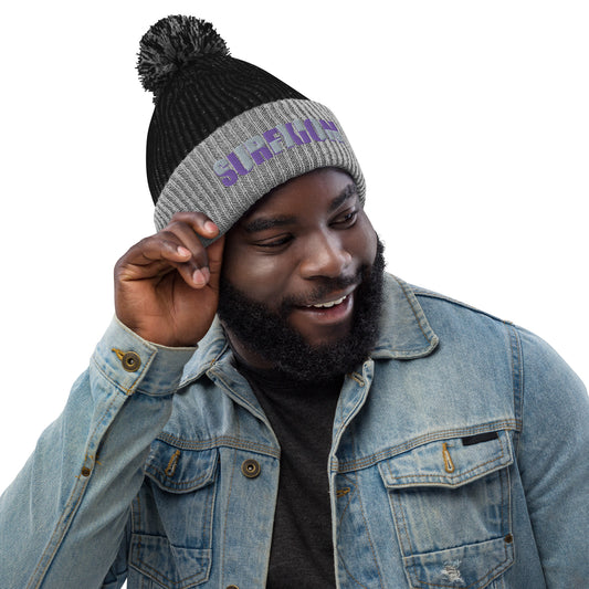 Surfxion Pom-Pom Beanie