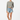 Styled with denim shorts - Casual summer look