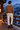 Sweater styled on a mountain lodge balcony