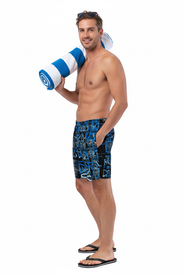 Swim Trunks with Towel