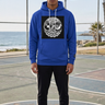 Team Royal hoodie editorial