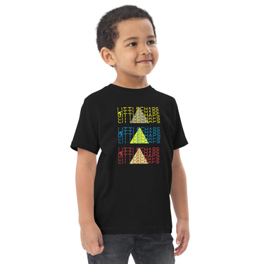 LITTLEcHAPS Toddler jersey t-shirt-Playful Colors