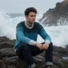 Topo Wave Sweater – Male Rocky Coast