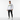 Track pants and running shoes