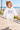 Two-year-old girl in the white LittleChaps space hoodie
