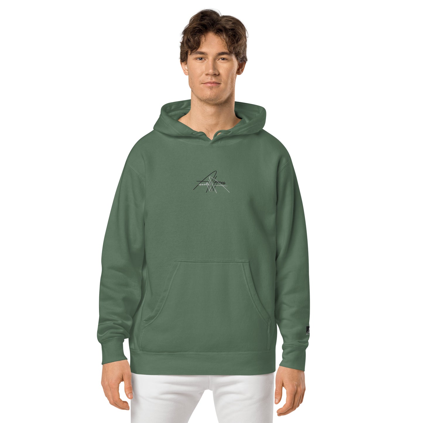 Alppeer Signature pigment-dyed hoodie