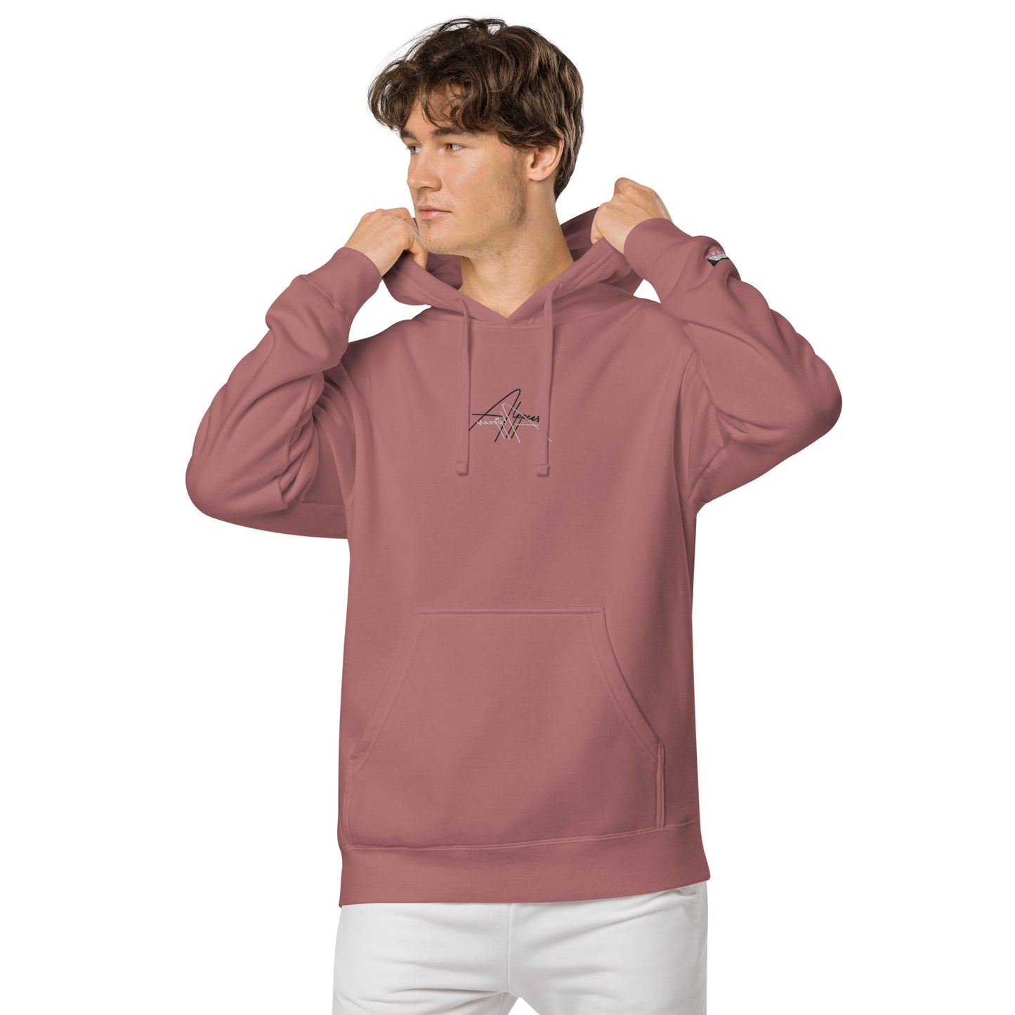 Alppeer Signature pigment-dyed hoodie