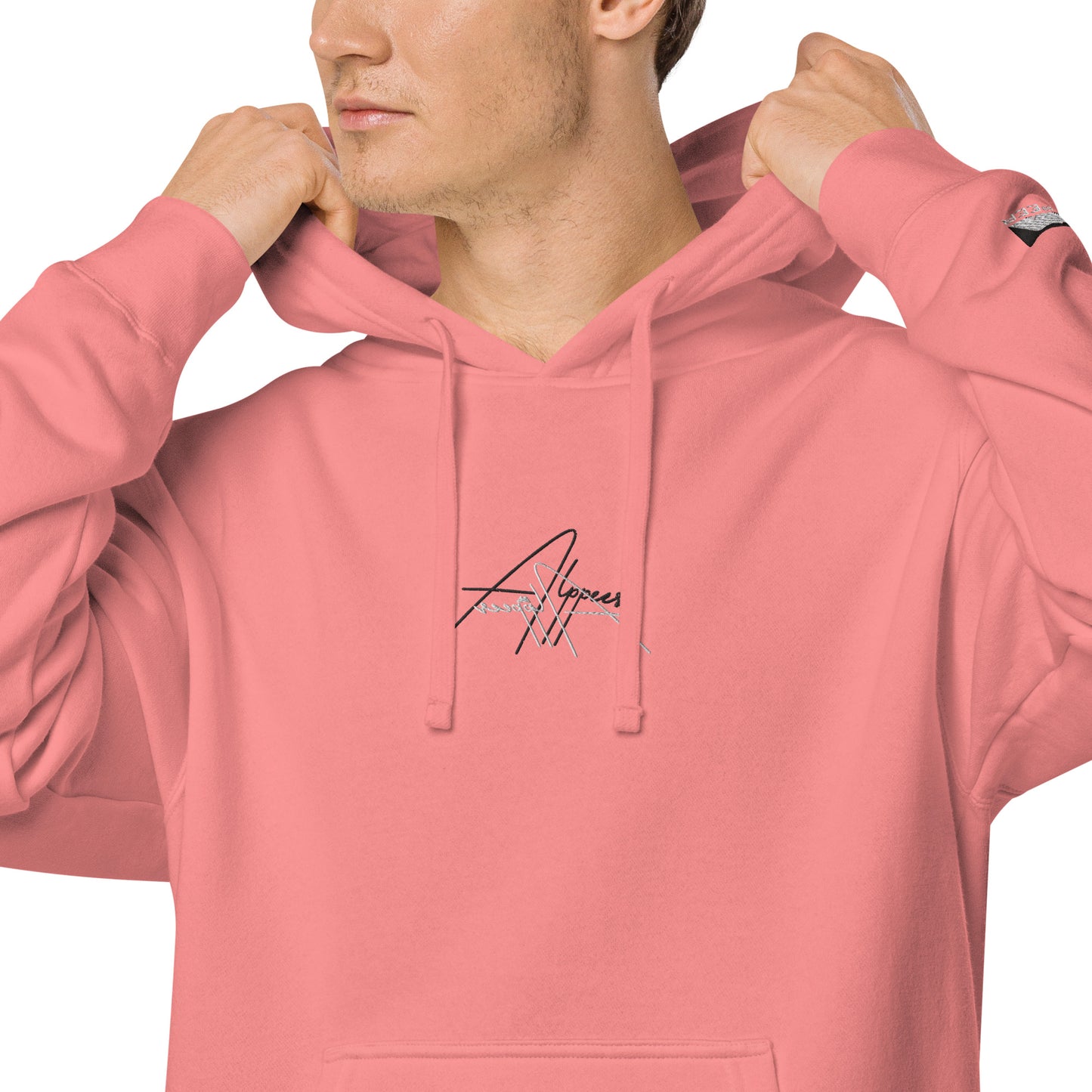 Alppeer Signature pigment-dyed hoodie