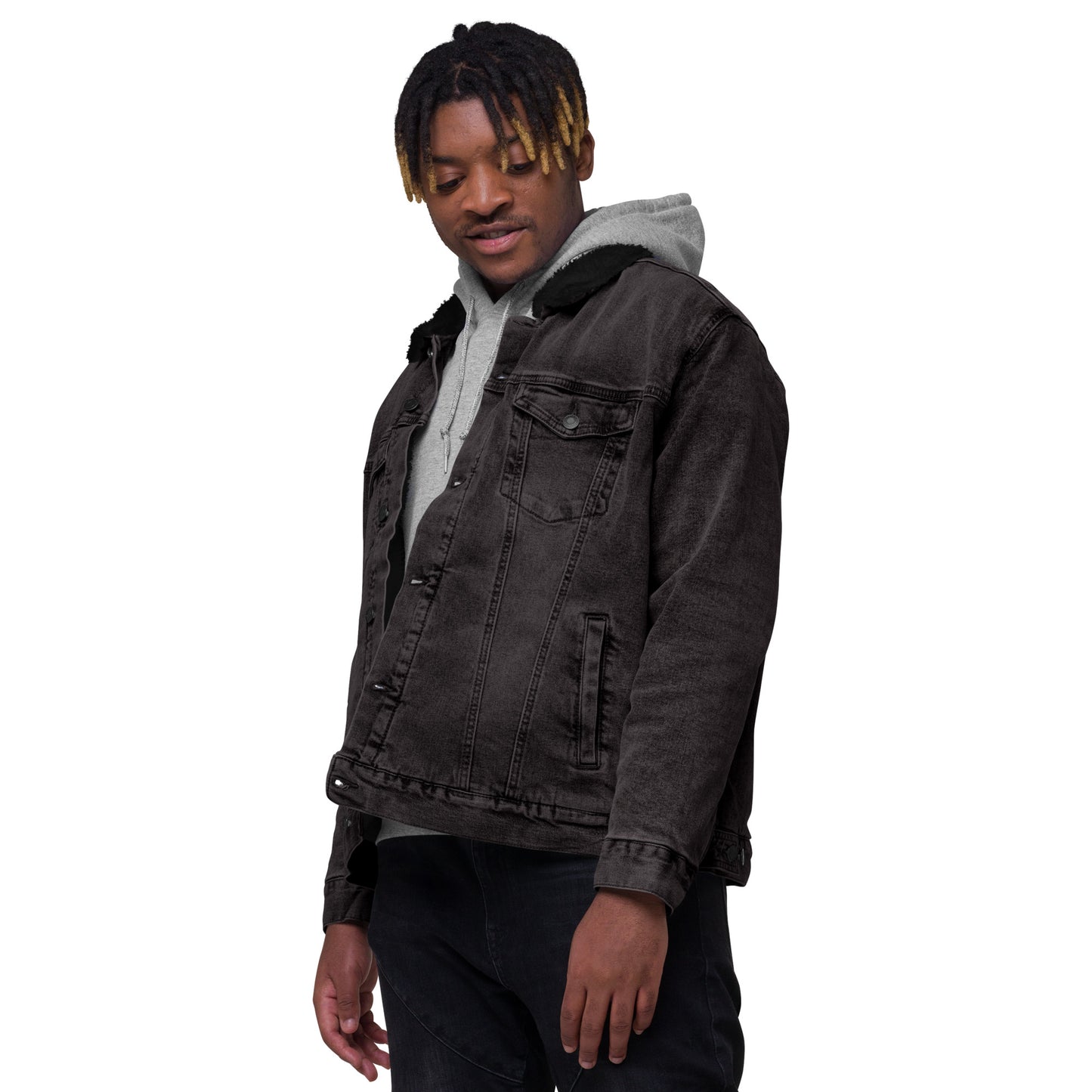 Alppeer Unisex denim sherpa jacket